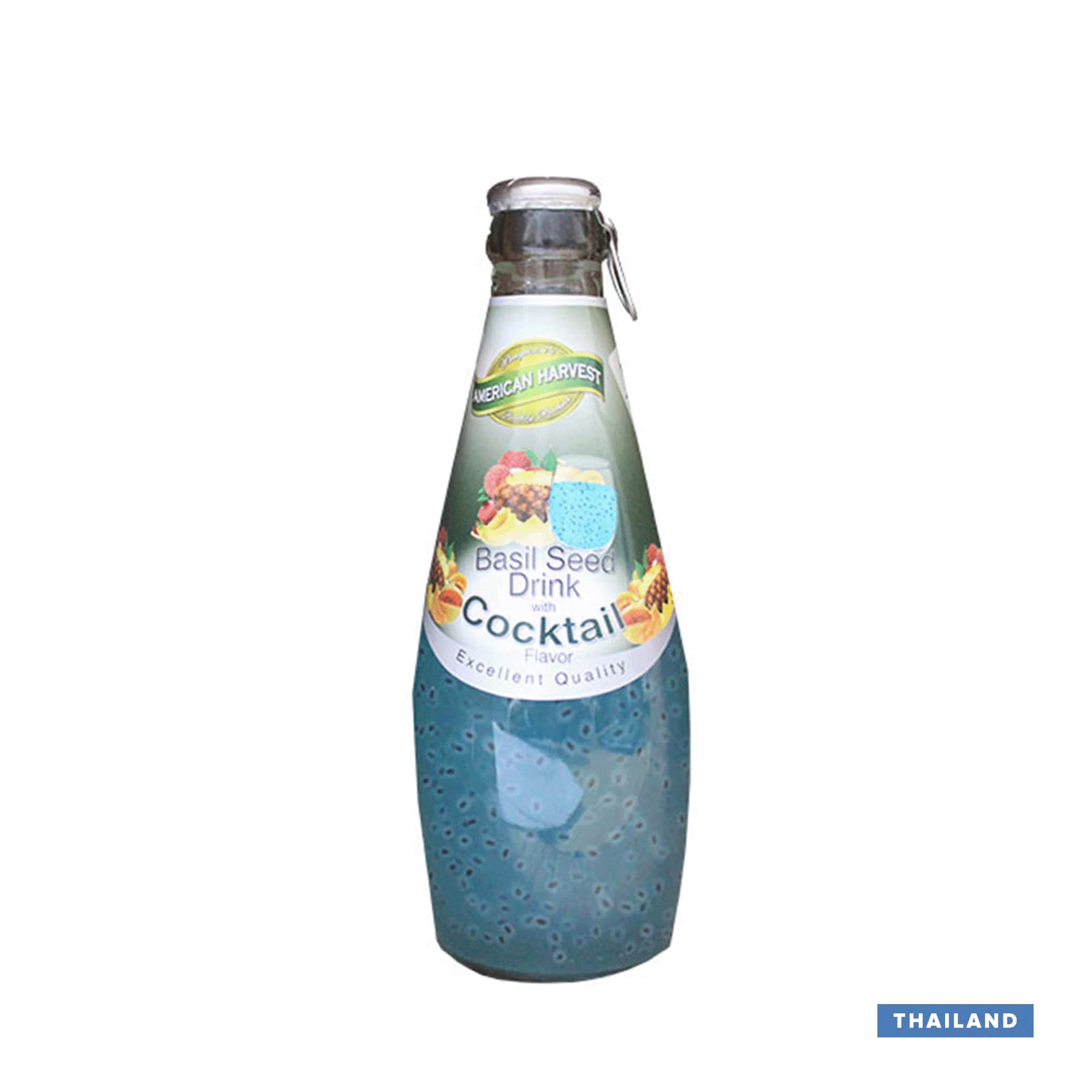 American Harvest Basil Seed Drink With Cocktail Juice MARKETPLACE