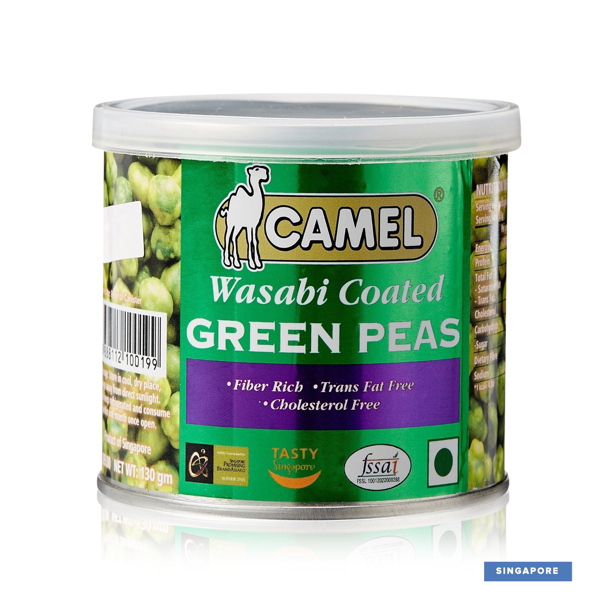 Camel Wasabi Coated Green Peas Can 130gm (Singapore) MARKETPLACE