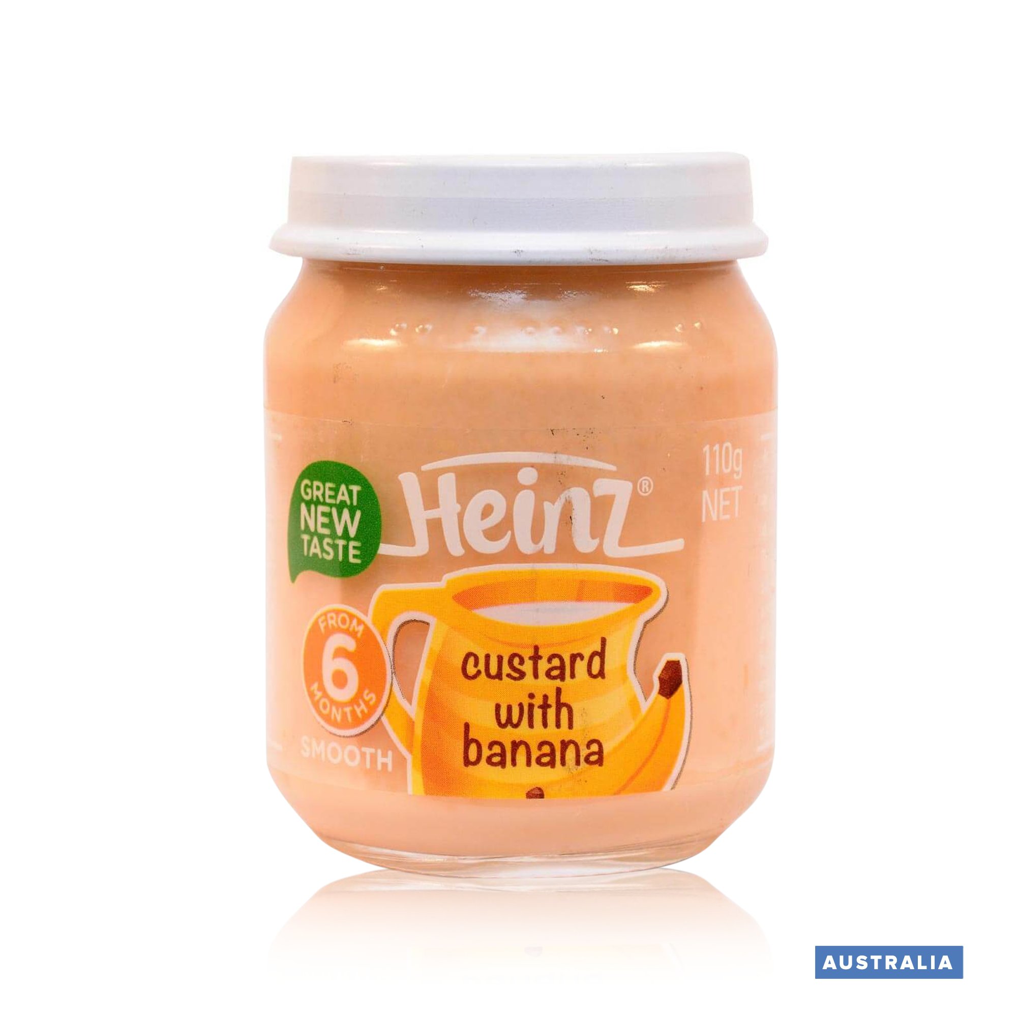 Heinz Baby Food Glass Custard With Banana 110gm Australia MARKETPLACE