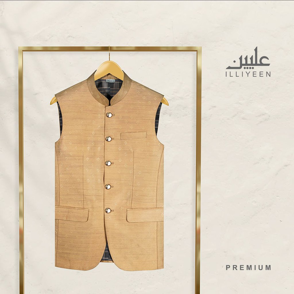 Premium Waistcoat, ILLIYEEN, waistcoat, পাঞ্জাবির কোটি, punjabi koti for man, পাঞ্জাবির কোটি দাম