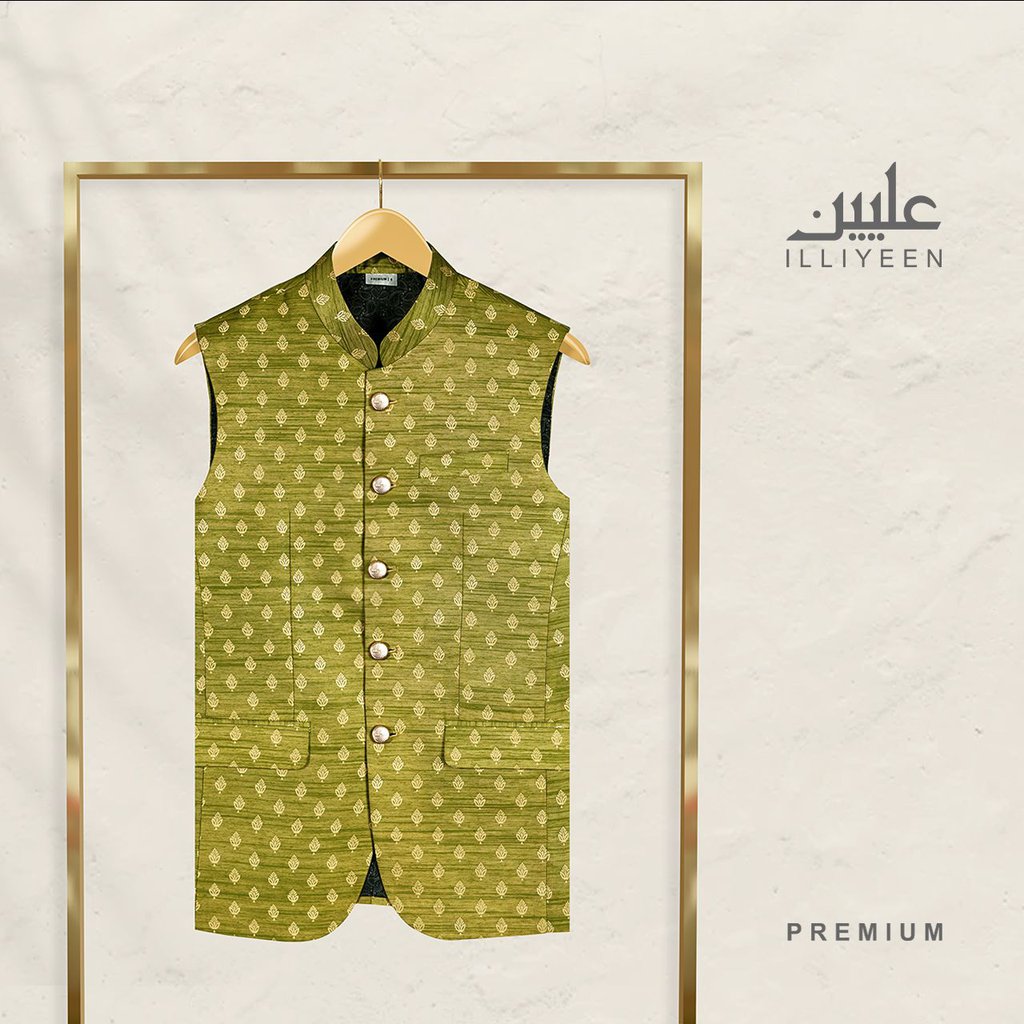 Premium Waistcoat, ILLIYEEN, waistcoat, পাঞ্জাবির কোটি, punjabi koti for man, পাঞ্জাবির কোটি দাম