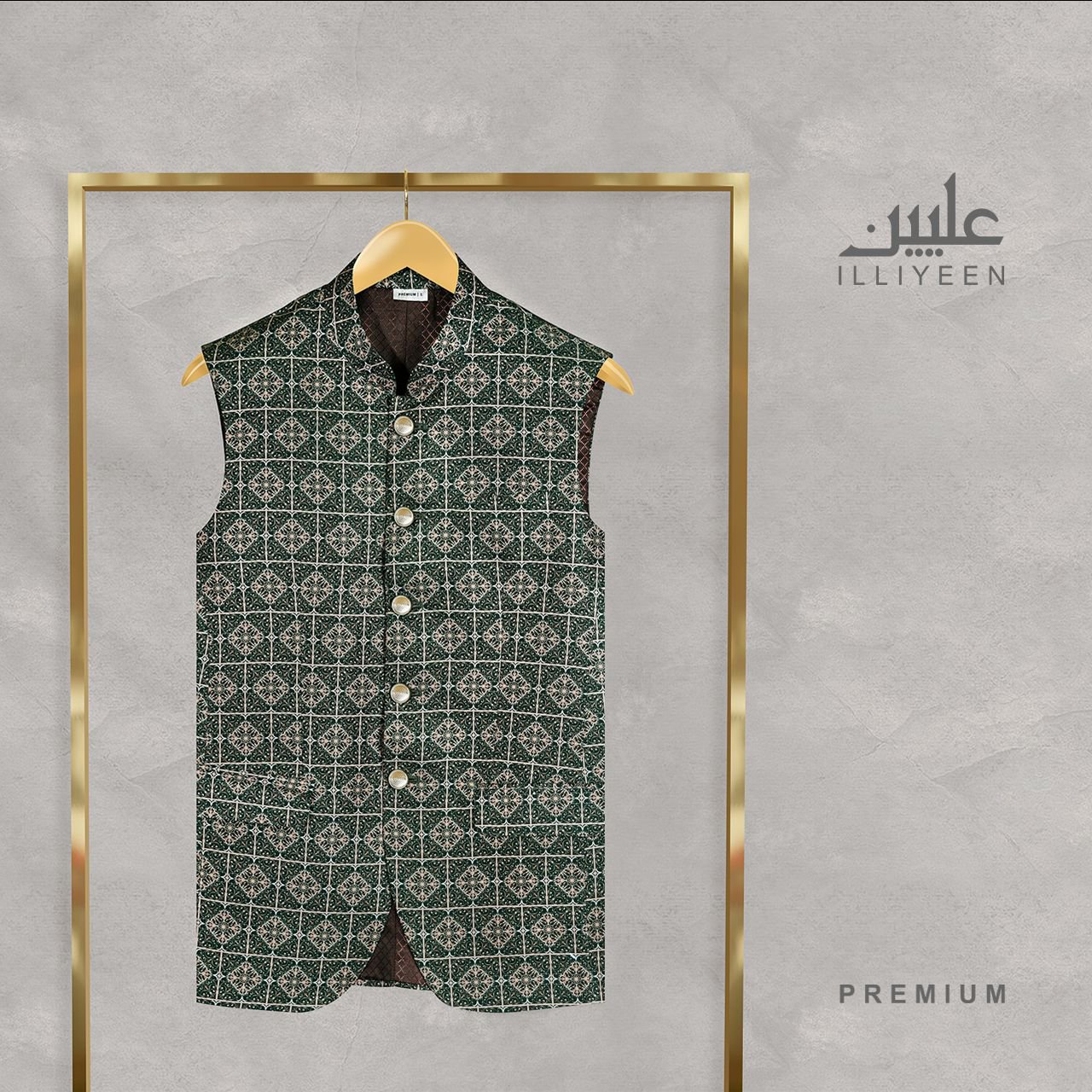 Premium Waistcoat, ILLIYEEN, waistcoat, পাঞ্জাবির কোটি, punjabi koti for man, পাঞ্জাবির কোটি দাম