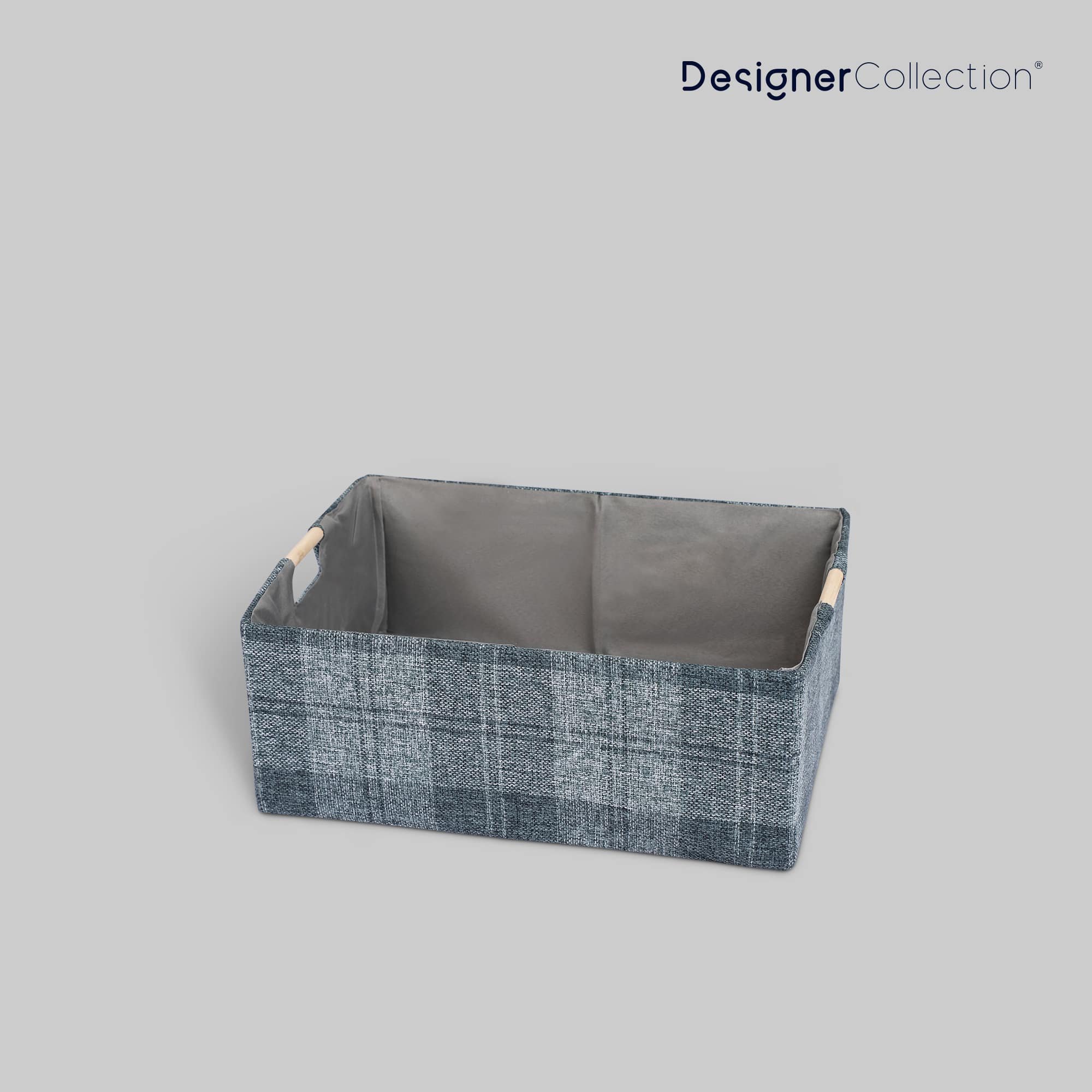 Canvas Storage Basket (Dark Grey), MARKETPLACE