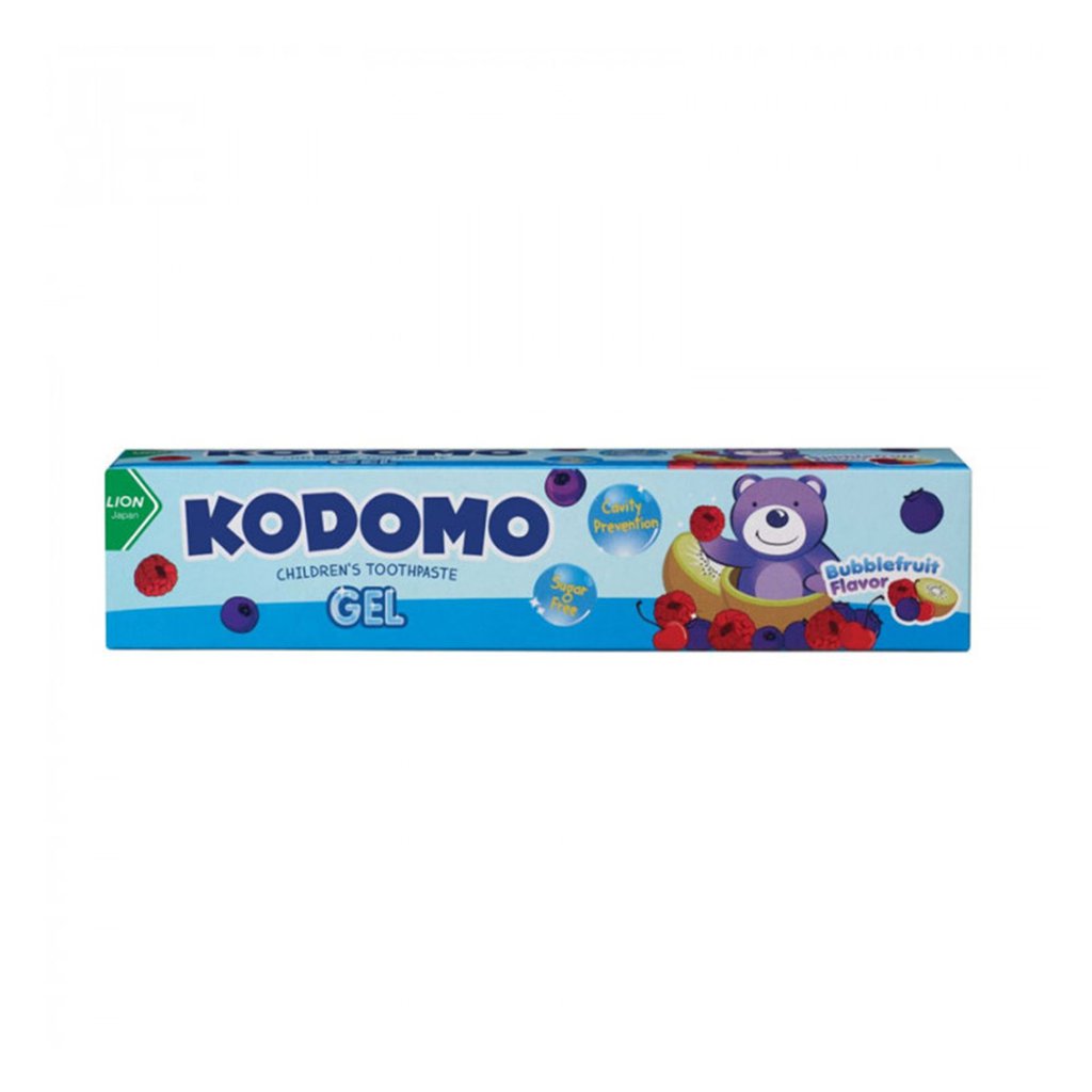 Kodomo Bubble Fruit Gel Tooth Paste (0.5+) - 40gm (Thailand)
