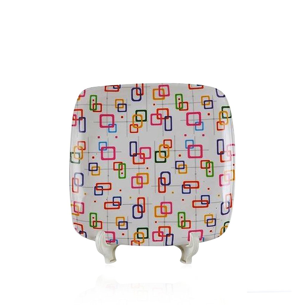 ITALIANO Classic Square Plate - 9" (BD)