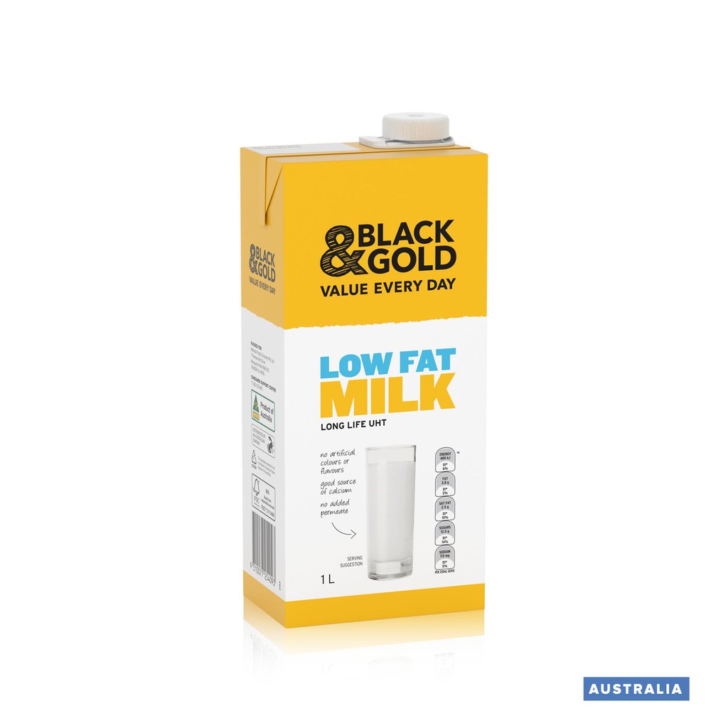 Black & Gold Full Cream Milk 1L (Australia) MARKETPLACE