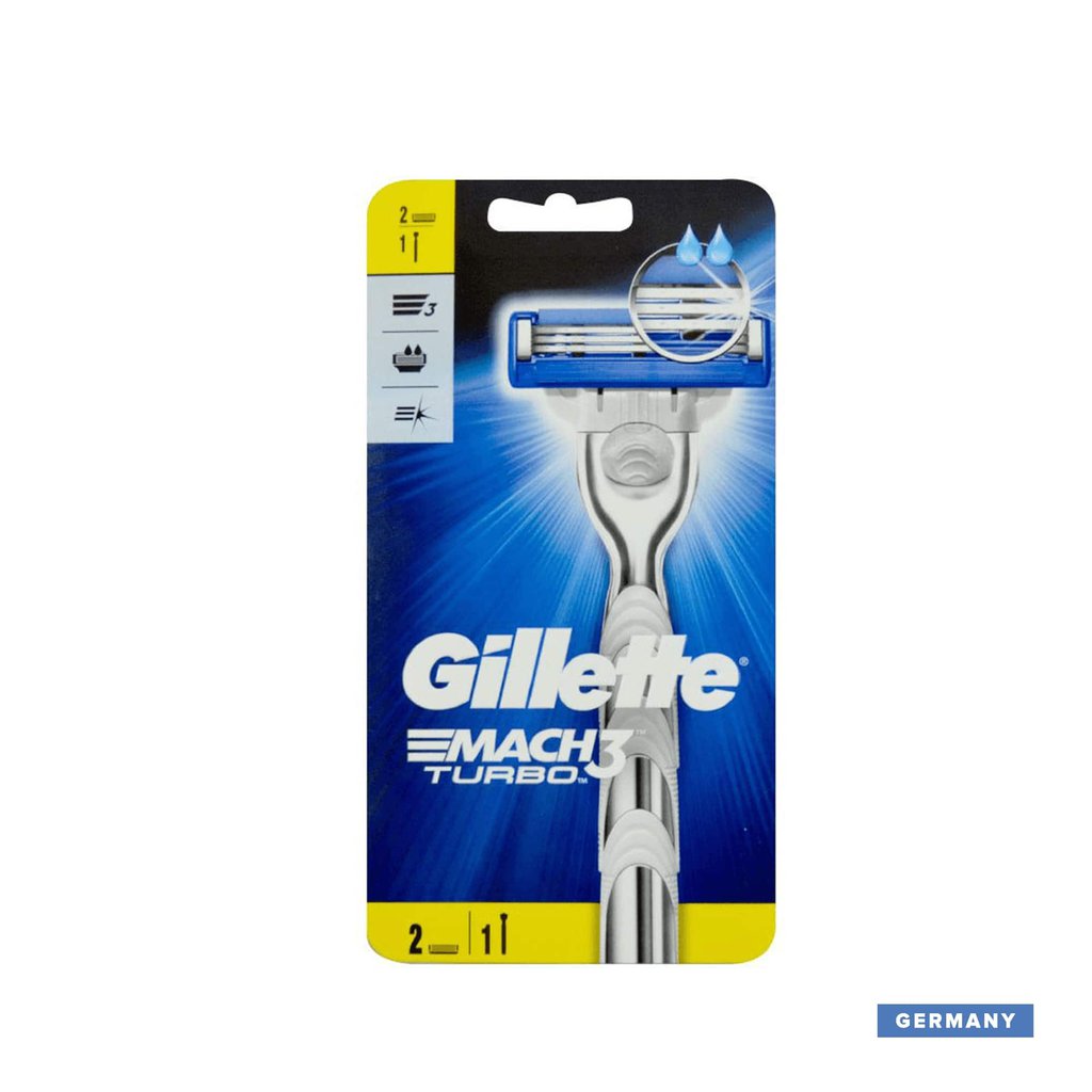Gillette Mach3 Turbo Men's Razor - (Germany)