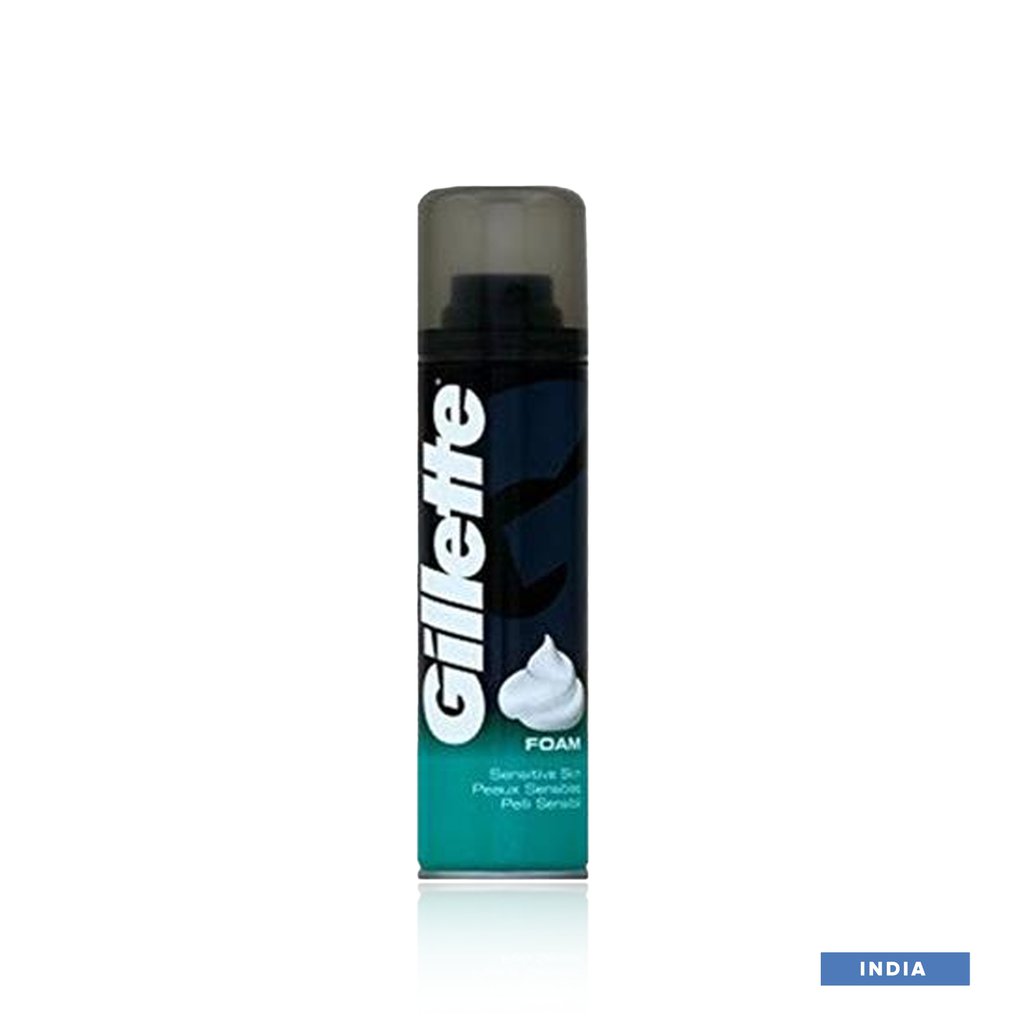 Gillette Shaving Foam Sensitive Skin - 98gm (India)