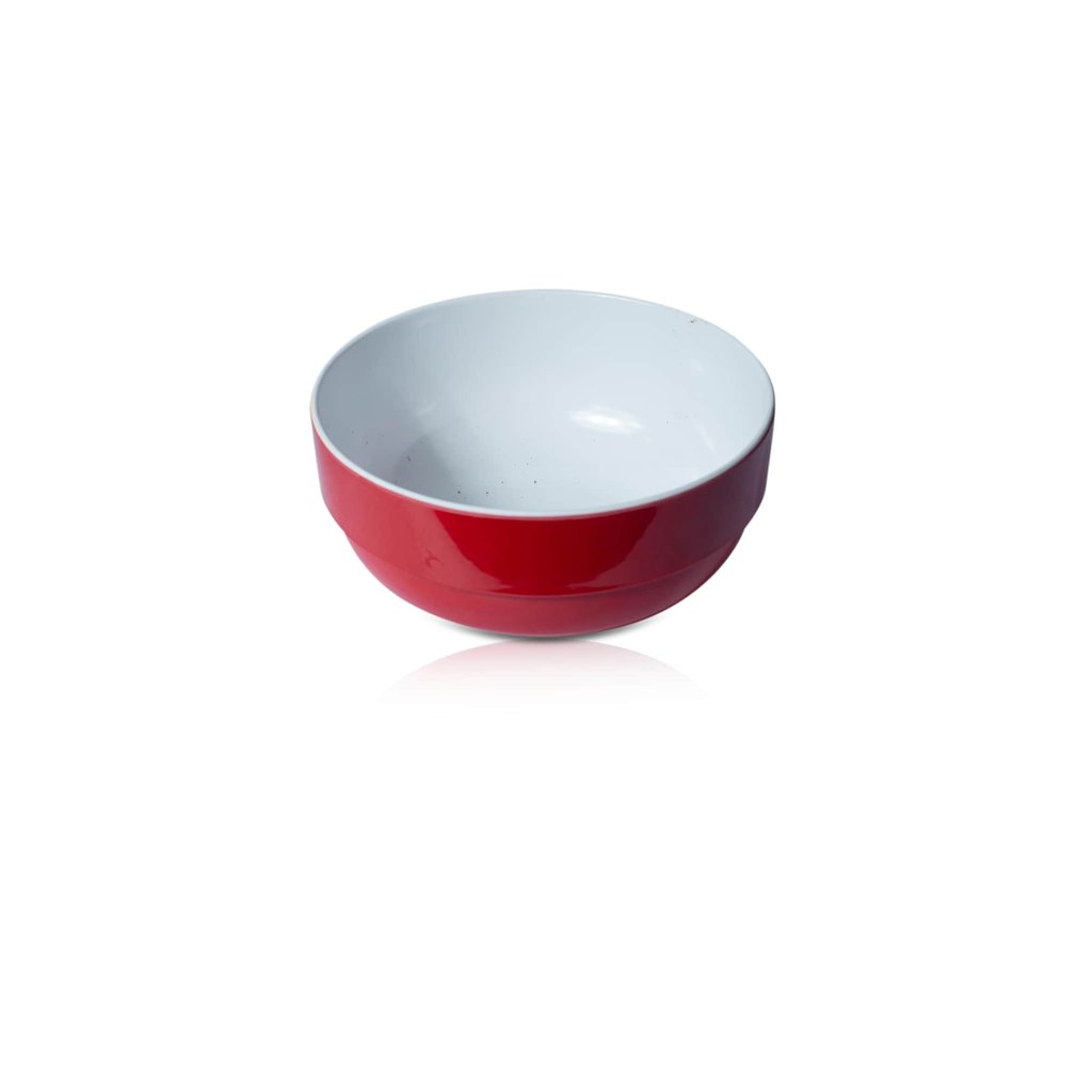 ITALIANO Spring Bowl Red White - 7" (BD)