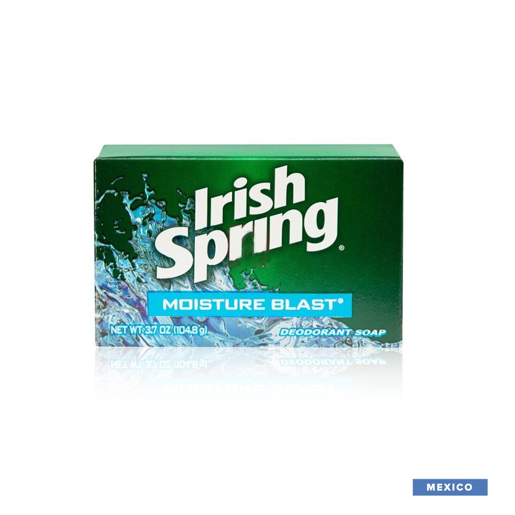 Irish Spring Moisture Blast Body Soap - 104.8gm (Mexico)