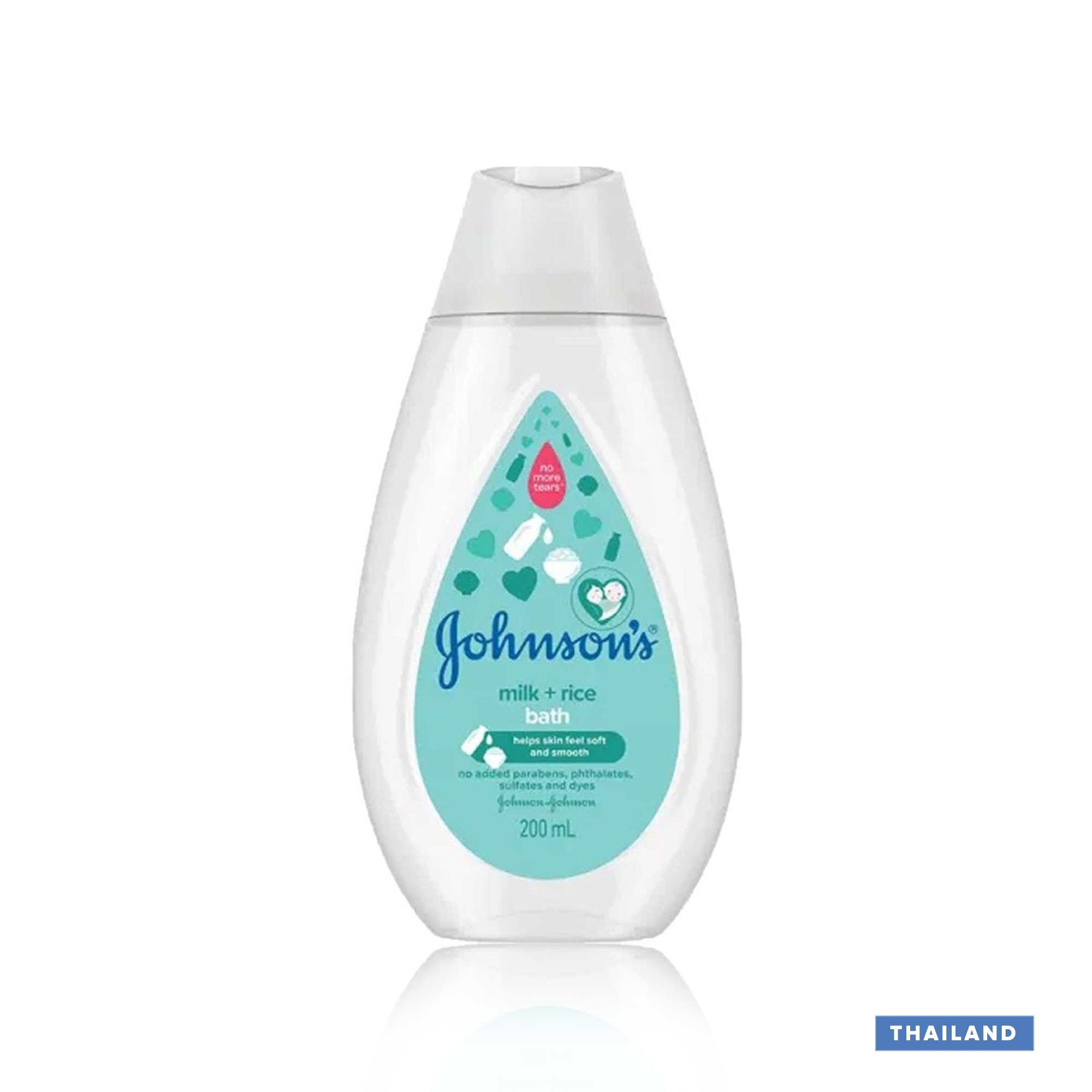 Johnson's Baby Milk & Rice Bath - 200ml (Thailand)