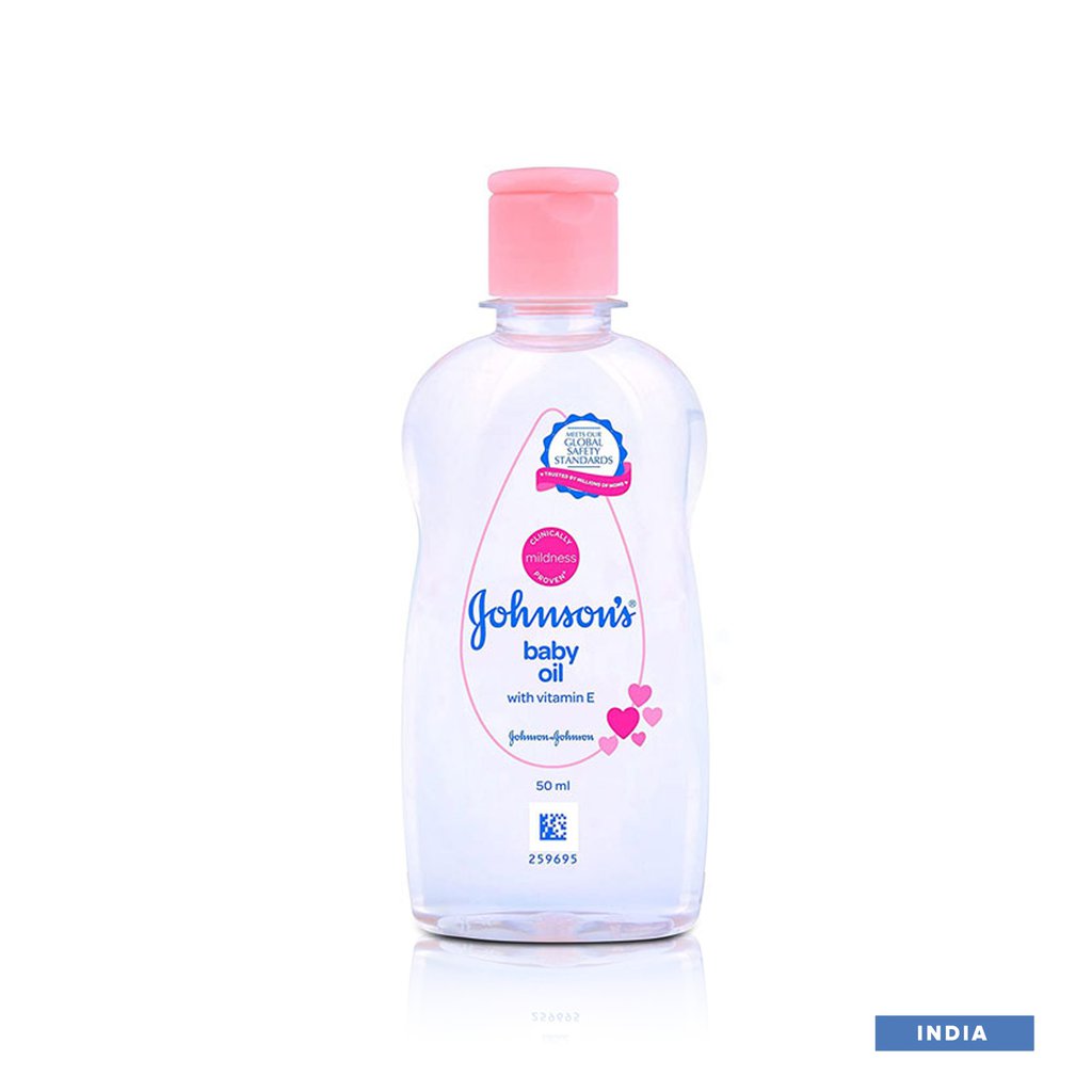 Johnson's Baby Oil With Vitamin E - 100ml (India)