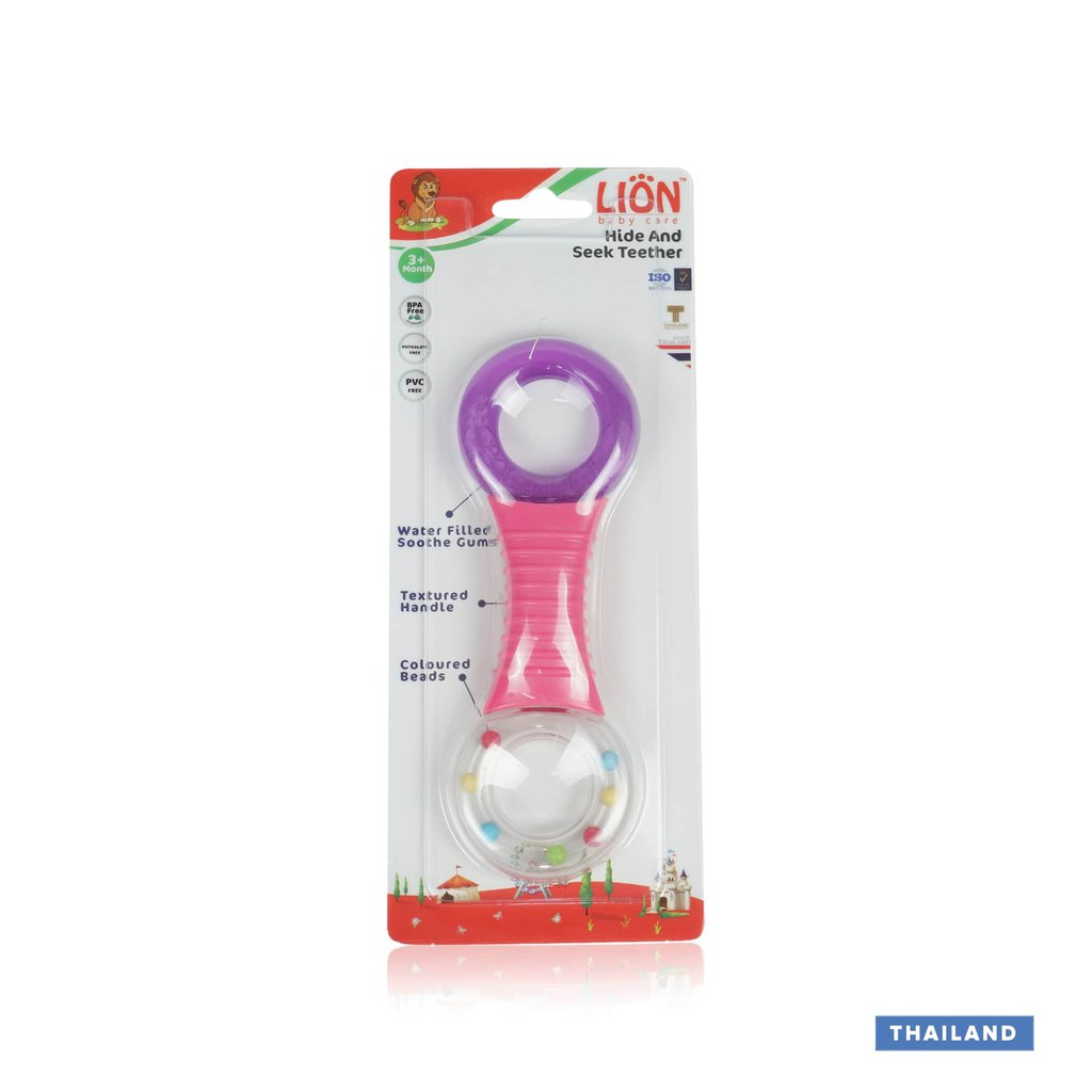 Lion Hide And Seek Teether (5279-79) - 1pc (Thailand)