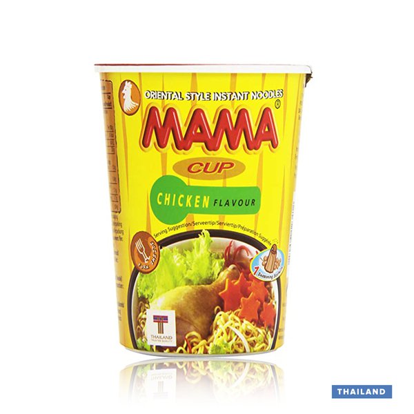 Mama Chicken Instant Cup Noodles - 62gm