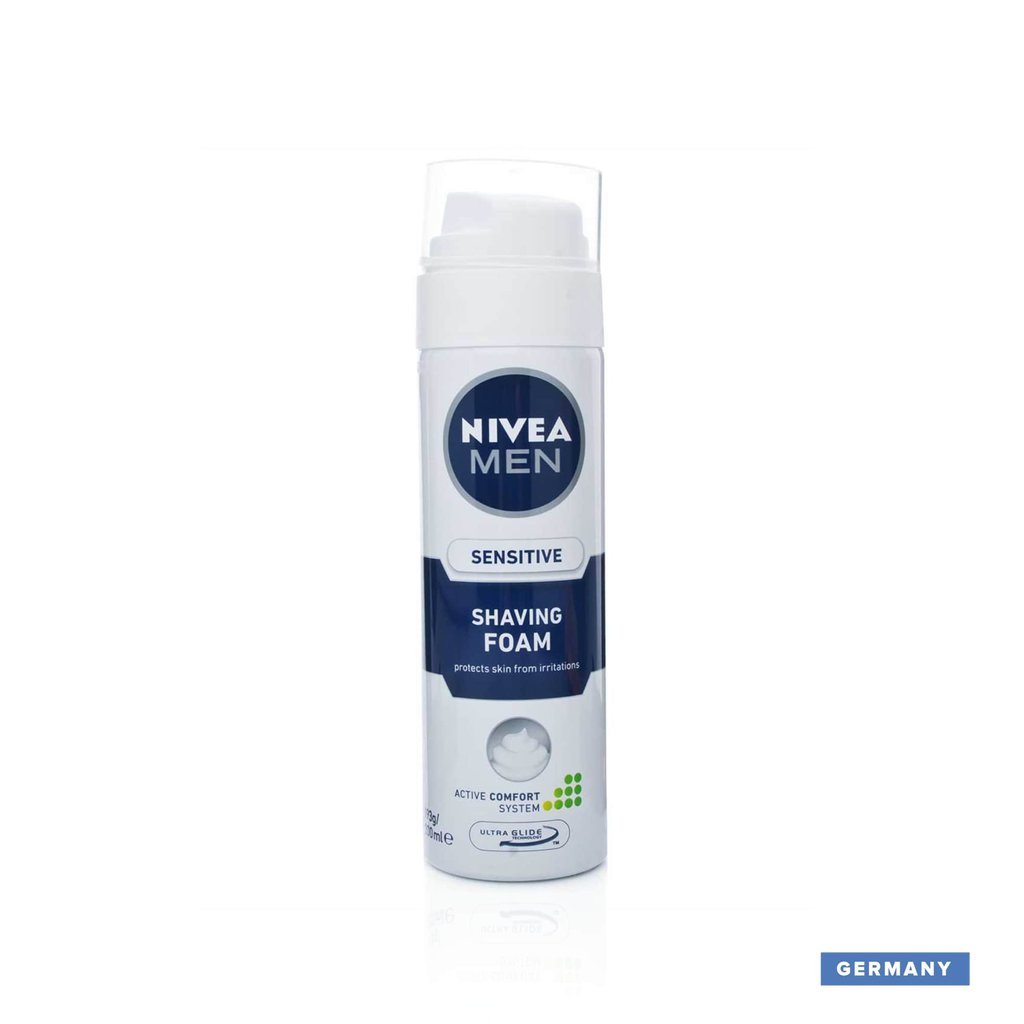 Nivea Men Shaving Foam Sensitive - 200ml (Germany)