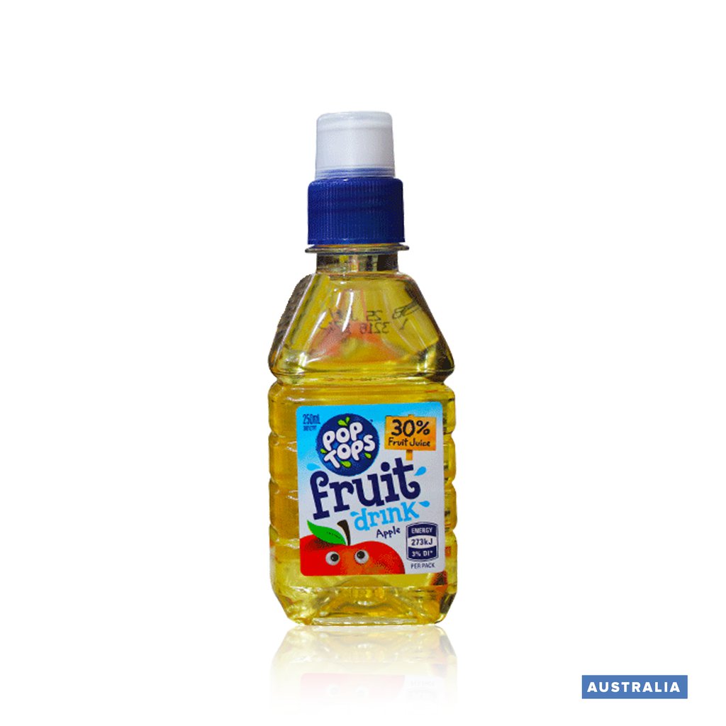 Pop Tops Fruit Drink Apple - 250ml (Australia) | MARKETPLACE