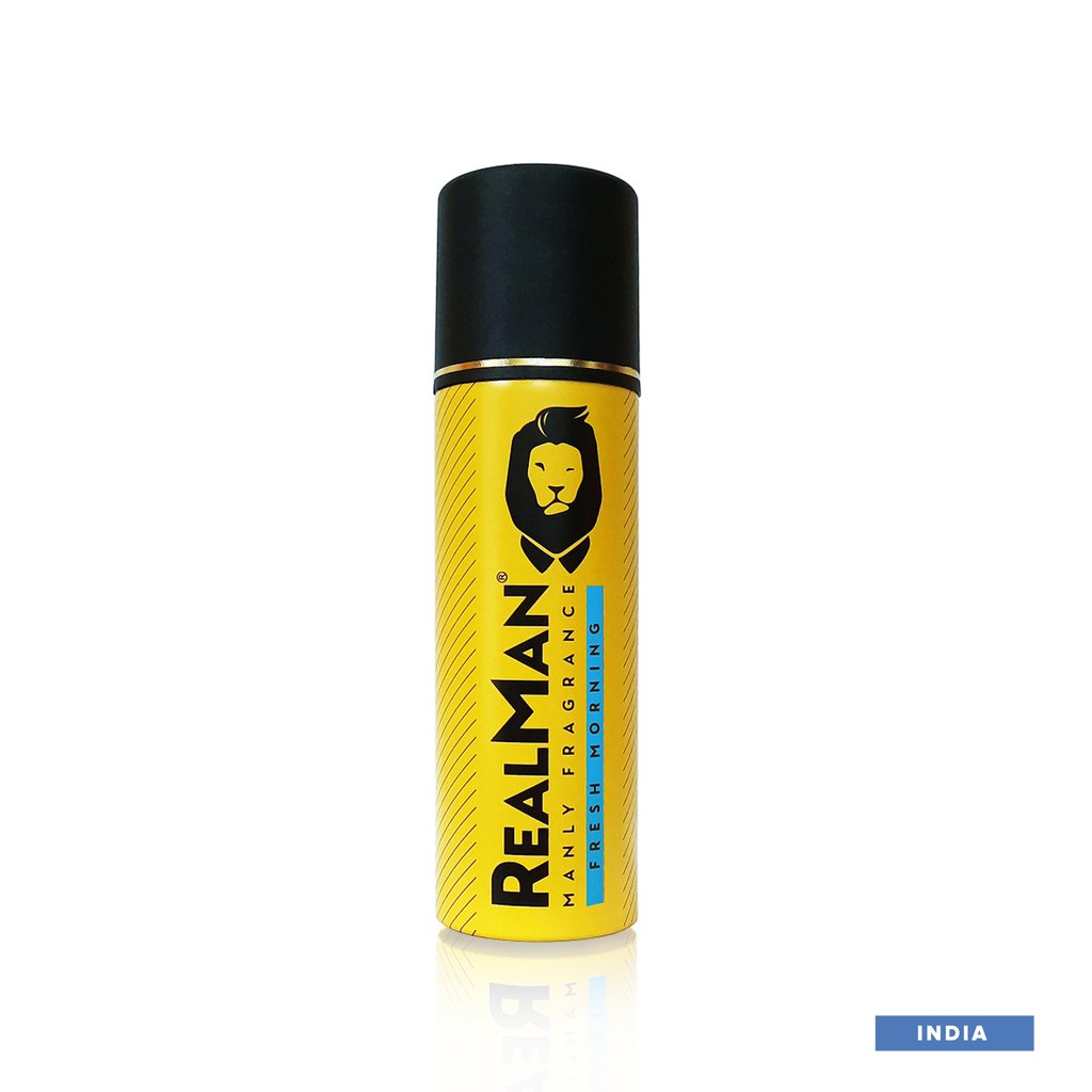 Real Man Deodorant Body Spray Fresh Morning - 150ml (India)