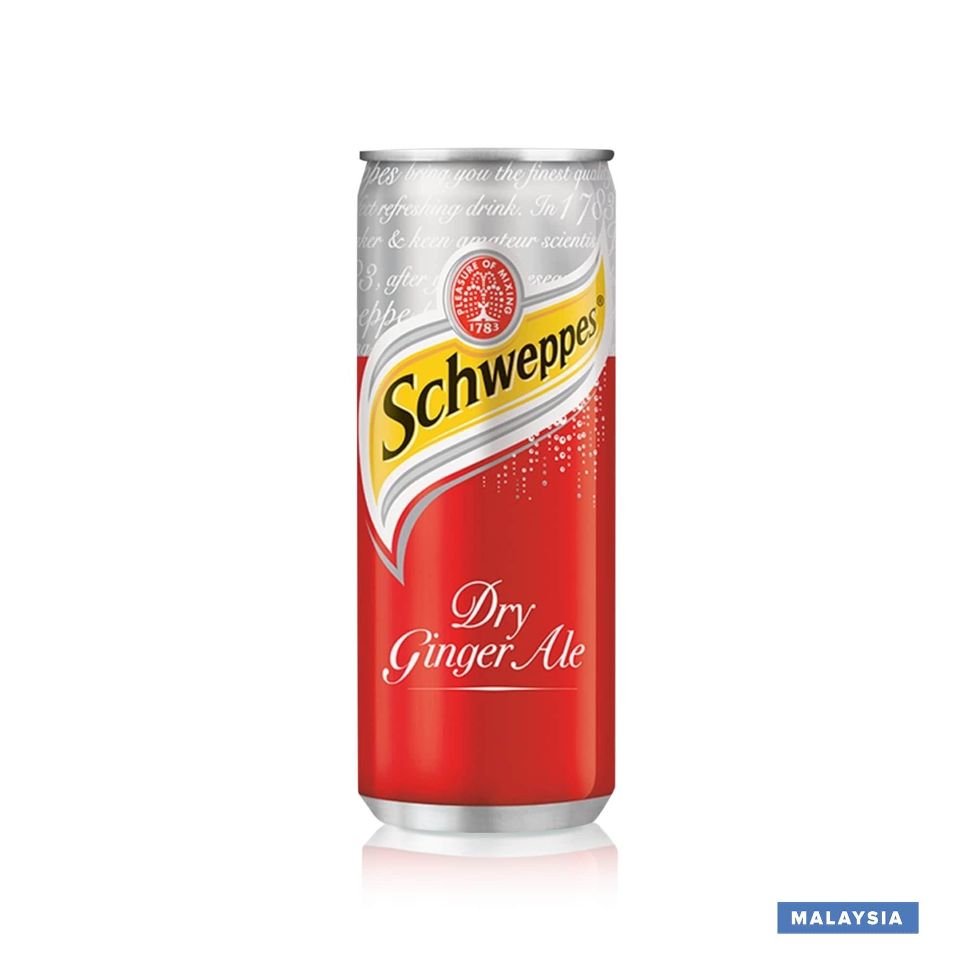 Schweppes Ginger Ale Can - 320ml (Malaysia) | MARKETPLACE