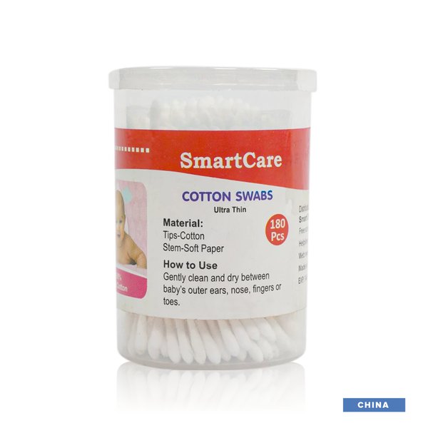 Enfant 100% Pure Cotton Buds in Zip Bag - 50 tips - Babymama