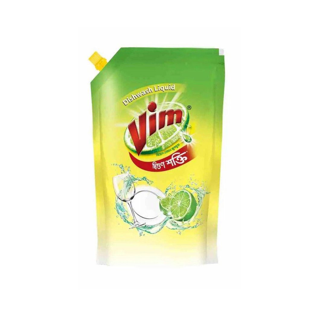 Vim Dishwashing Liquid Spout Pack Lemon - 250ml (BD) | MARKETPLACE