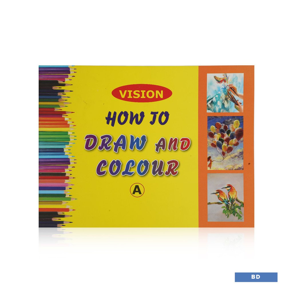 Vision How To Draw And Colour (BD) MARKETPLACE